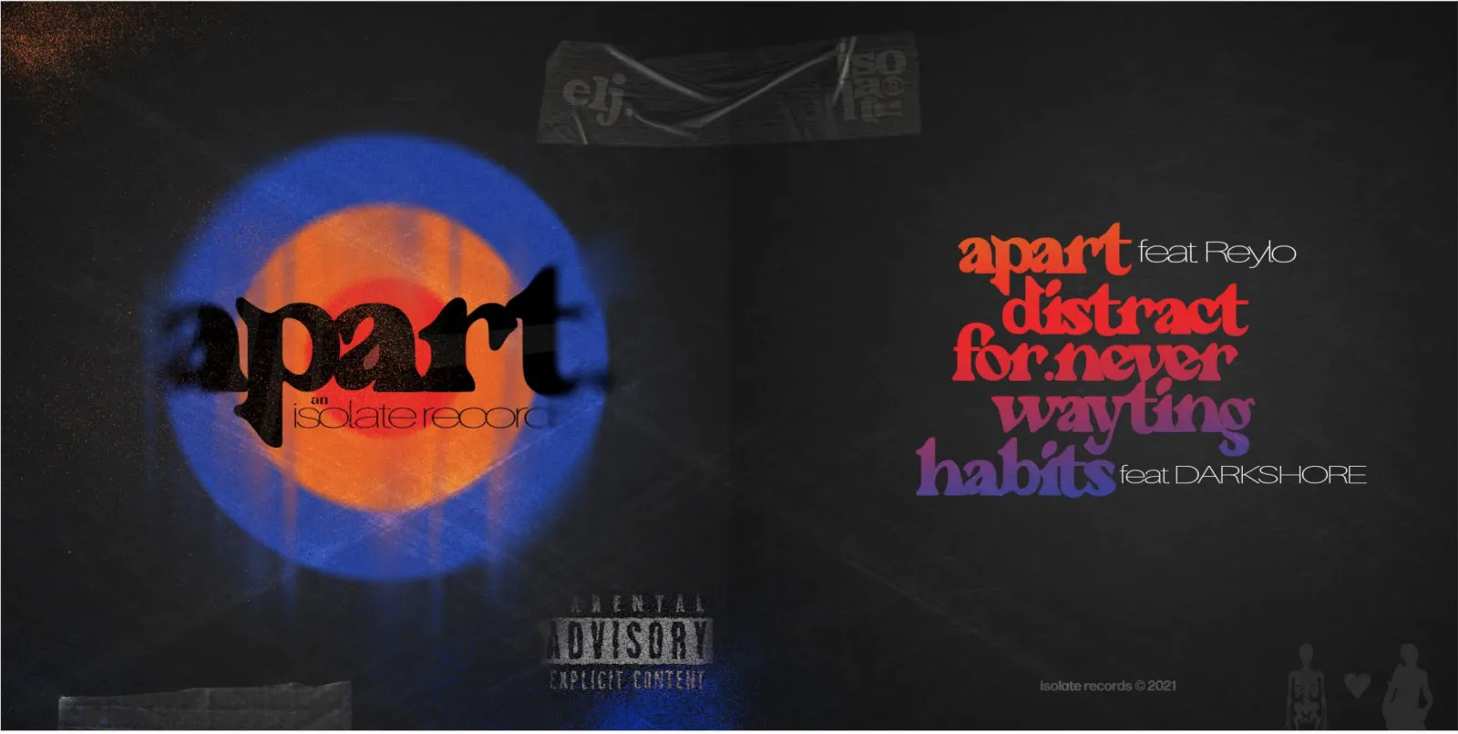 Album cover for Apart
