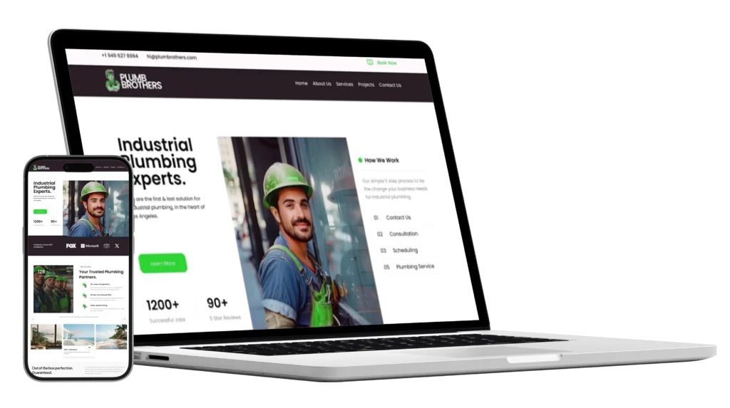 hawaii web design website on computer and phone